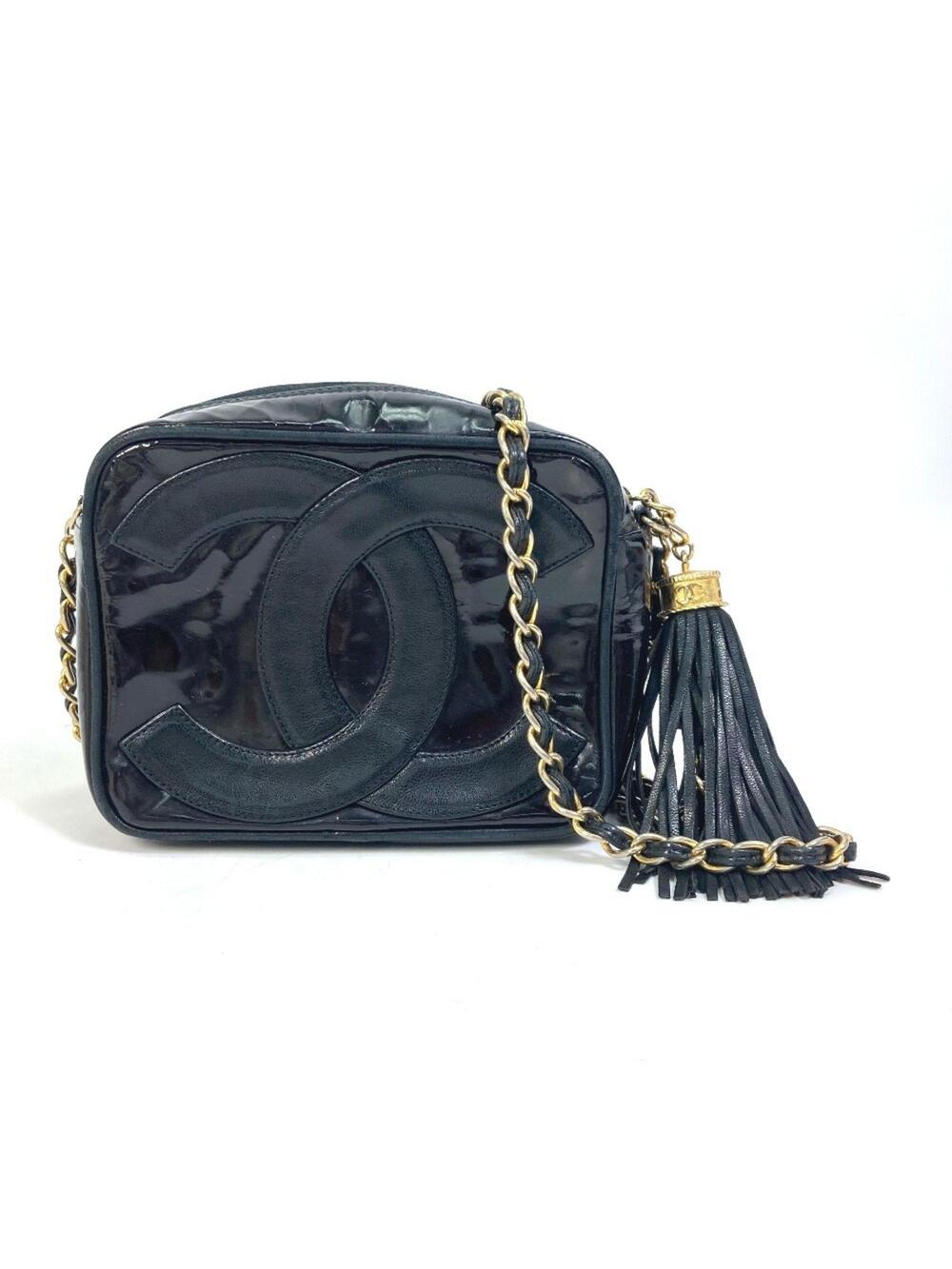 Chanel Vintage Cc Camera Bag Patent #296940C17B